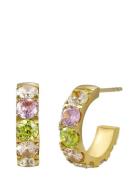 Stella 4Mm Hoop Mix/Gold Gold Bud To Rose