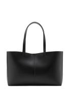 Shopper Bag With Double Handle Black Mango
