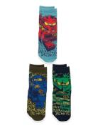 Lwagan 605 - 3-Pack Socks Patterned Lego Wear