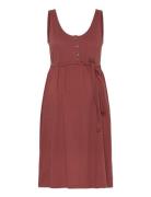 Mlivy Lia Sl Jrs Abk Dress 2F Noos Pink Mamalicious