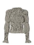 Yaschemma Ls Smock Top Noos Black YAS