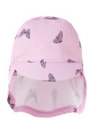 Nmfzippa Uv Swim Hat Pink Name It