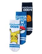 Nmmmaske Pokemon 3P Sock Sky Patterned Name It