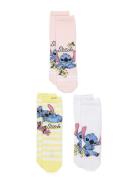 Nmfandi Stitch 3P Sock Wdi Pink Name It