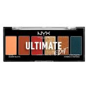 NYX Professional Makeup Ultimate Edit Petite Shadow Palette 6 x 1