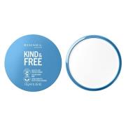 Rimmel London Kind & Free Pressed Powder 10 g – 001 Translucent