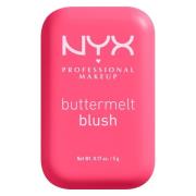 NYX Professional Makeup Buttermelt Blush 5 g – 08 Getting Butta