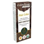 Cultivator's Organic Herbal Hair Color Deep Chestnut 4pcs