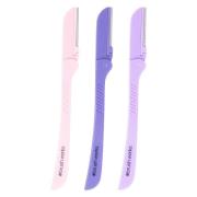 Brushworks Precision Eyebrow Razor 3 kpl