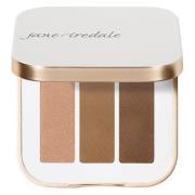 Jane Iredale PurePressed Eyeshadow Triple 3,5 g – Triple Cognac