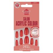 Elegant Touch Colour Acrylics Poppy Pomegranate 24 kpl