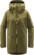 Haglöfs Women's Lumi Insulated Parka Olive Green