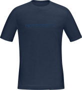 Norrøna Men's Falketind Equaliser Merino T-Shirt Indigo Night