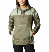 Columbia Women's Challenger Windbreaker Stone Green/Safari