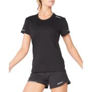 2XU Women's Aero Tee Black/Silver