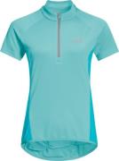 Jack Wolfskin Women's Tourer Halfzip Tee Peppermint