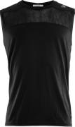 Aclima Men's LightWool Sports Singlet Jet Black