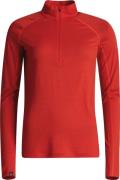 Lundhags Women's Gimmer Merino Light 1/2 Zip Lively Red