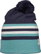 Isbjörn of Sweden Kids' Reindeer Knitted Beanie Navy