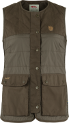 Fjällräven Women's Forest Wool Padded Vest Dark Olive