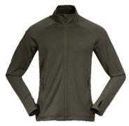 Bergans Men's Ulstein Wool Jacket Dark Green Mud