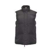 Knowledge Cotton Apparel Women's Allyssa Puffer Vest Black Jet