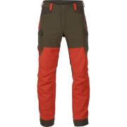 Härkila Men's Wildboar Pro Trousers Wildboar Orange/Willow Green