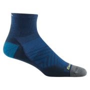 Darn Tough Men's Run Quarter Ultra-Lightweight Running Sock Eclipse