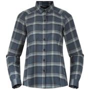 Bergans Women's Tovdal Shirt Orion Blue/Misty Forest Check