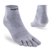 Injinji Men's Liner Mini-Crew Heather Gray