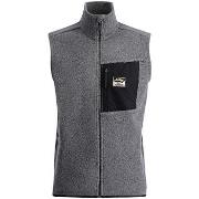 Lundhags Men's Flok Wool Pile Vest Granite