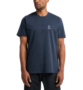 Haglöfs Men's Camp Tee Tarn Blue Solid