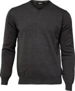 Ivanhoe Men's Merino V-Neck Graphite Marl