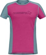 Norrøna Women's Falketind Equaliser Merino T-Shirt Festival Fuchsia