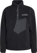 Adidas Men's Terrex Xploric High Pile Fleece Pullover Sweatshirt Black