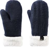 Jack Wolfskin Women's Highloft Knit Mitten Night Blue