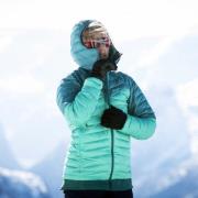 Bergans Women's Tind Light Down Jacket Hood Light Malachite Green/Mala...