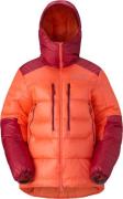 Norrøna Women's Trollveggen Down800 Hood  Orange Alert