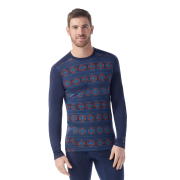 Smartwool Men's Classic Thermal Merino Base Layer Crew Boxed Deep Navy...