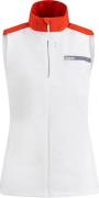 Swix Women's Roadline Wind Vest Bright White/Fiery Red