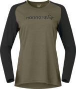 Norrøna Women's Fjørå Equaliser Lightweight Long Sleeve Olive Night