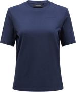 Peak Performance Women's Original Small Logo Tee Blue Shadow