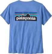 Patagonia Women's P-6 Logo Responsibili-Tee Abundant Blue