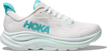 Hoka Women's Clifton 10 White/Cielo Blue