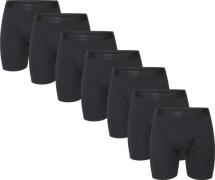 Urberg Men's Bamboo Boxers Long Leg 7-Pack Black Beauty