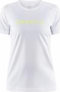 Craft Women's Core Unify Logo Tee White