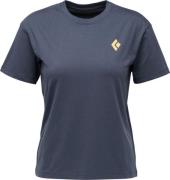 Black Diamond Women's Heritage Badge Short Sleeve Tee Charcoal