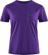 Klättermusen Women's Runa Pocket Short-Sleeve Tee Purple