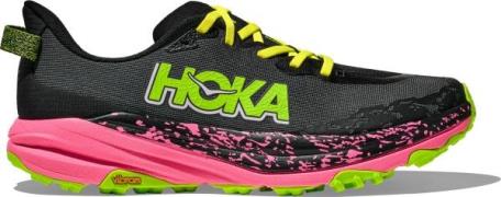 Hoka Men's Speedgoat 6 Black/Neon Rose