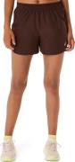 Asics Women's Nagino Run Adjustable 4in Short Coffee